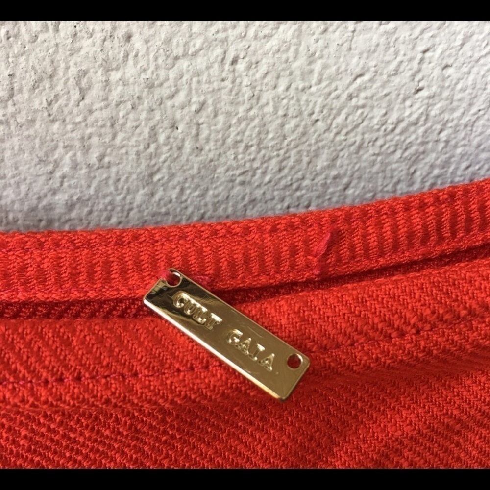 Cult Gaia Este Tunic in red - Picture 9 of 11